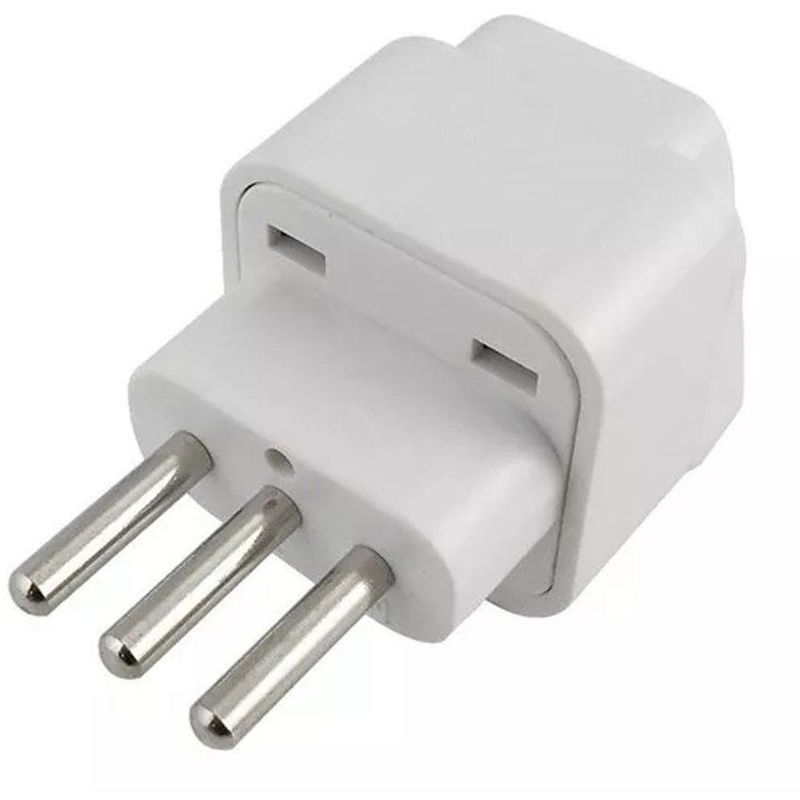 GENERICO - Genérico - adaptador de enchufe de 3 pines universal a italia y chile 250v