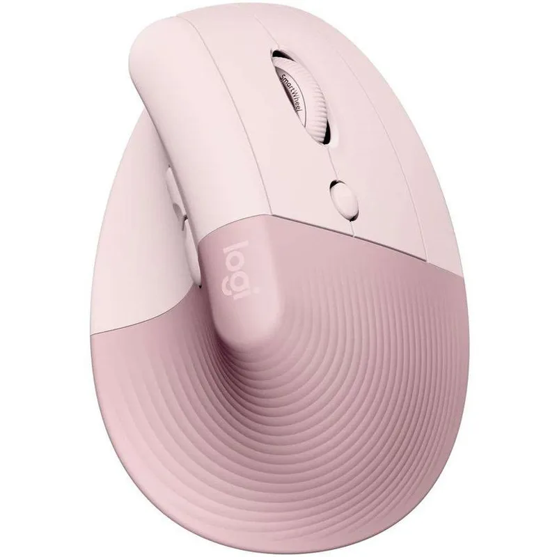 LOGITECH - Logitech - Mouse Lift Vertical Ergonómico Logi Bolt Rosa