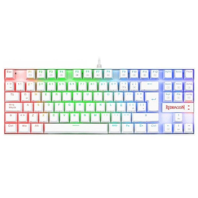 REDRAGON - Redragon - Teclado Kumara K552 RGB TKL Switch Red Spa - White