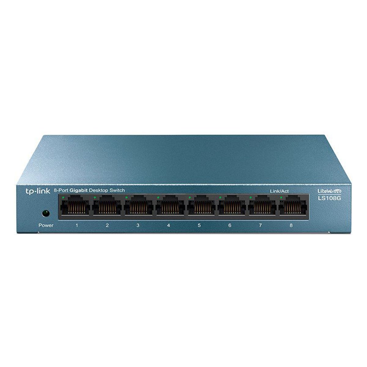 TP LINK - TP-Link - Switch LS108G LiteWave con 8 Puertos Gigabit