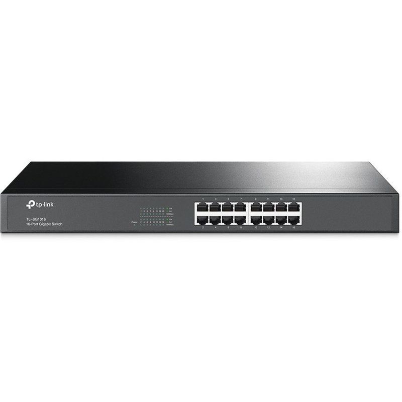 TP LINK - TP-Link - Switch TL-SG1016 con 16 Puertos Gigabit Rackmount