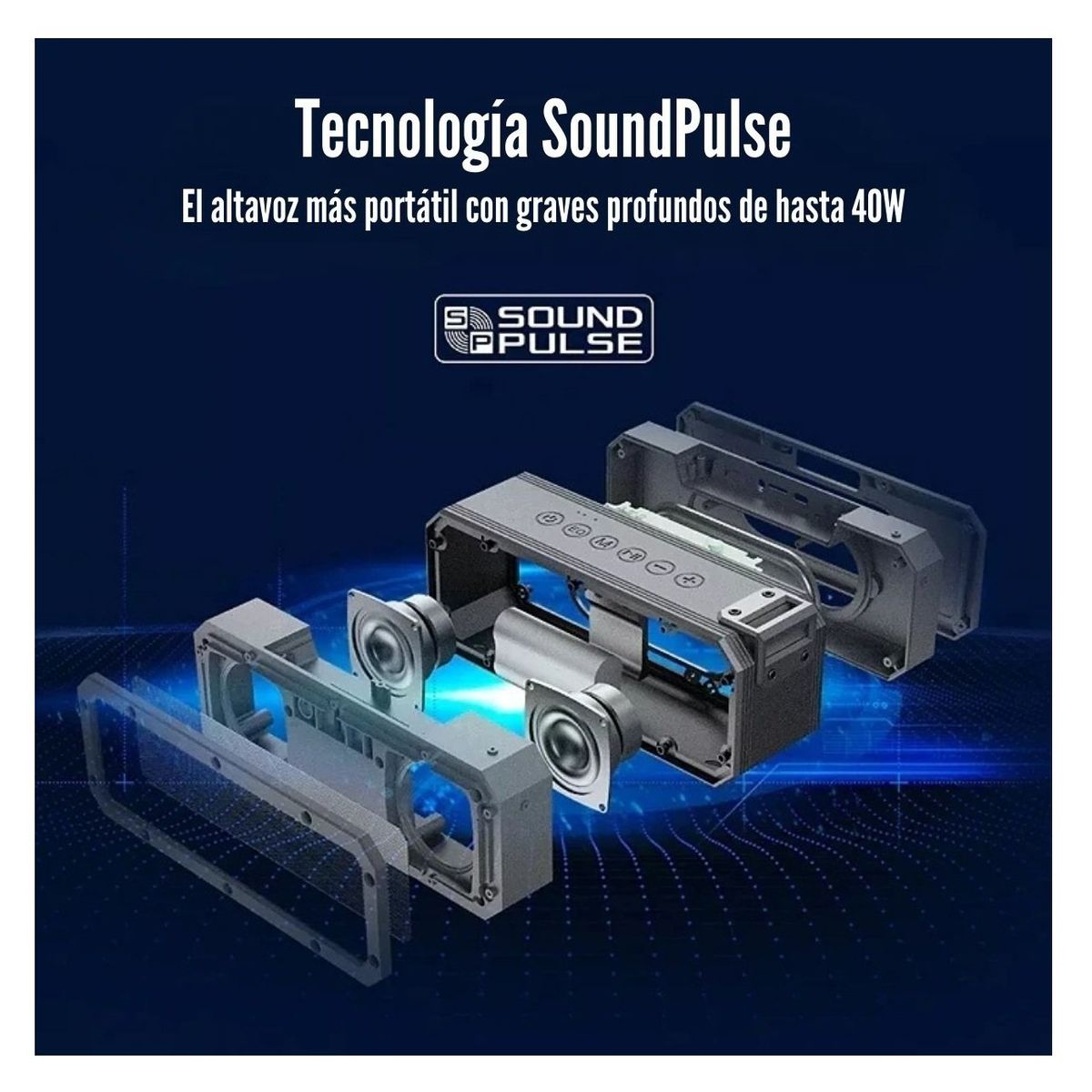 Tronsmart - Tronsmart - Parlante Element Force+ Bluetooth 40W IPX7 Waterproof