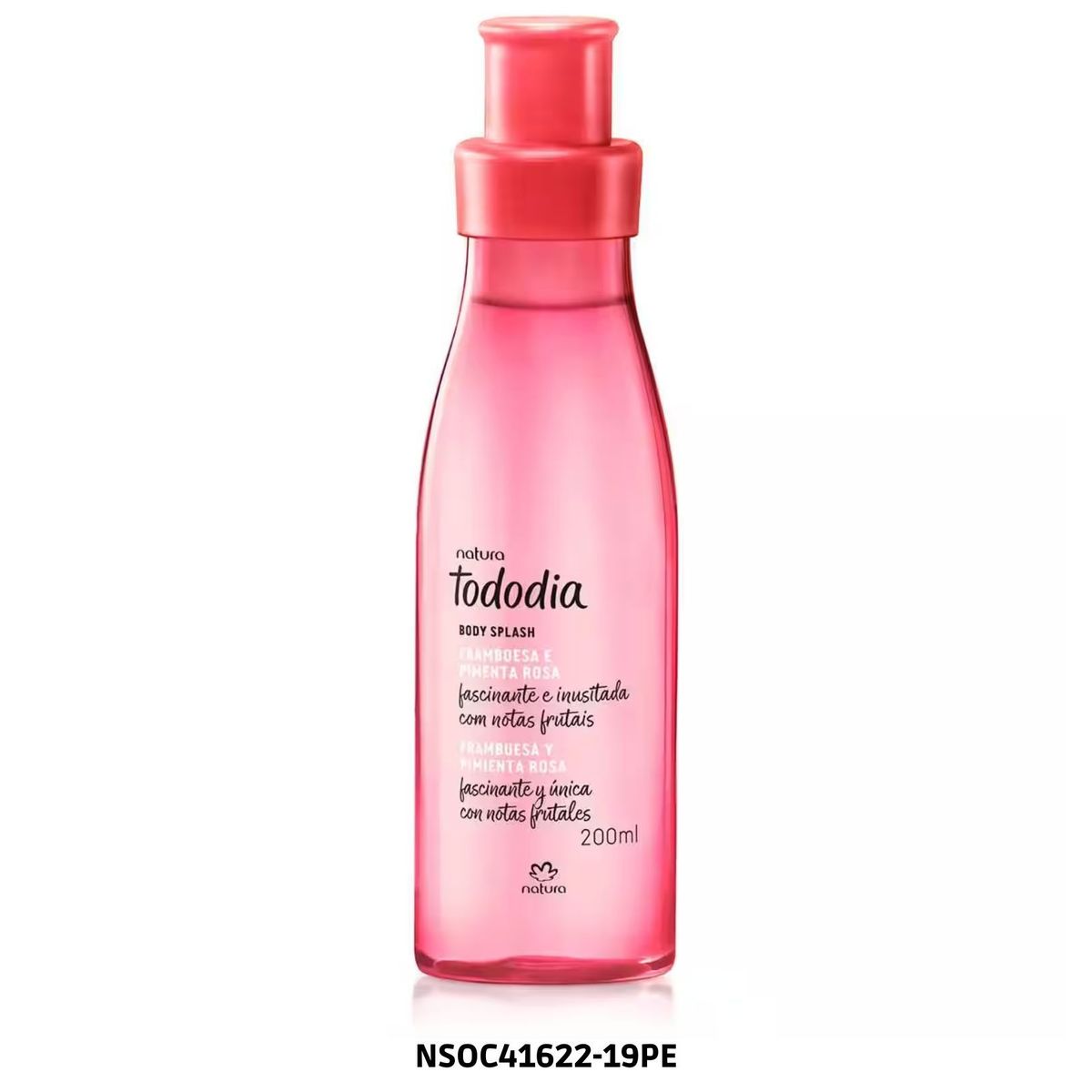 NATURA - Perfume para Mujer Tododia Frambuesa Pimienta Rosa 200 ml
