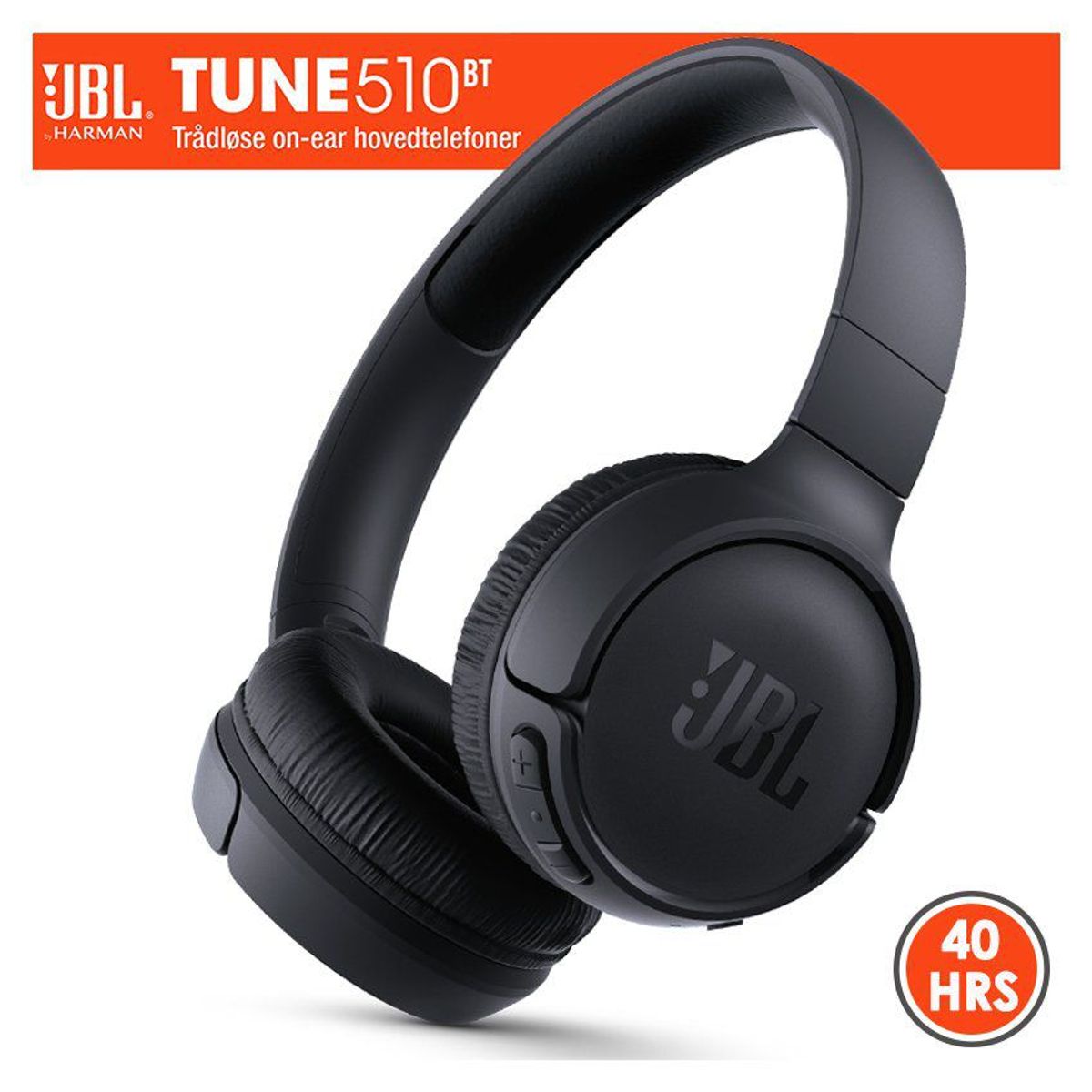 JBL - Audifonos bluetooth jbl 5.0 pure bass sound tune 510bt Negro