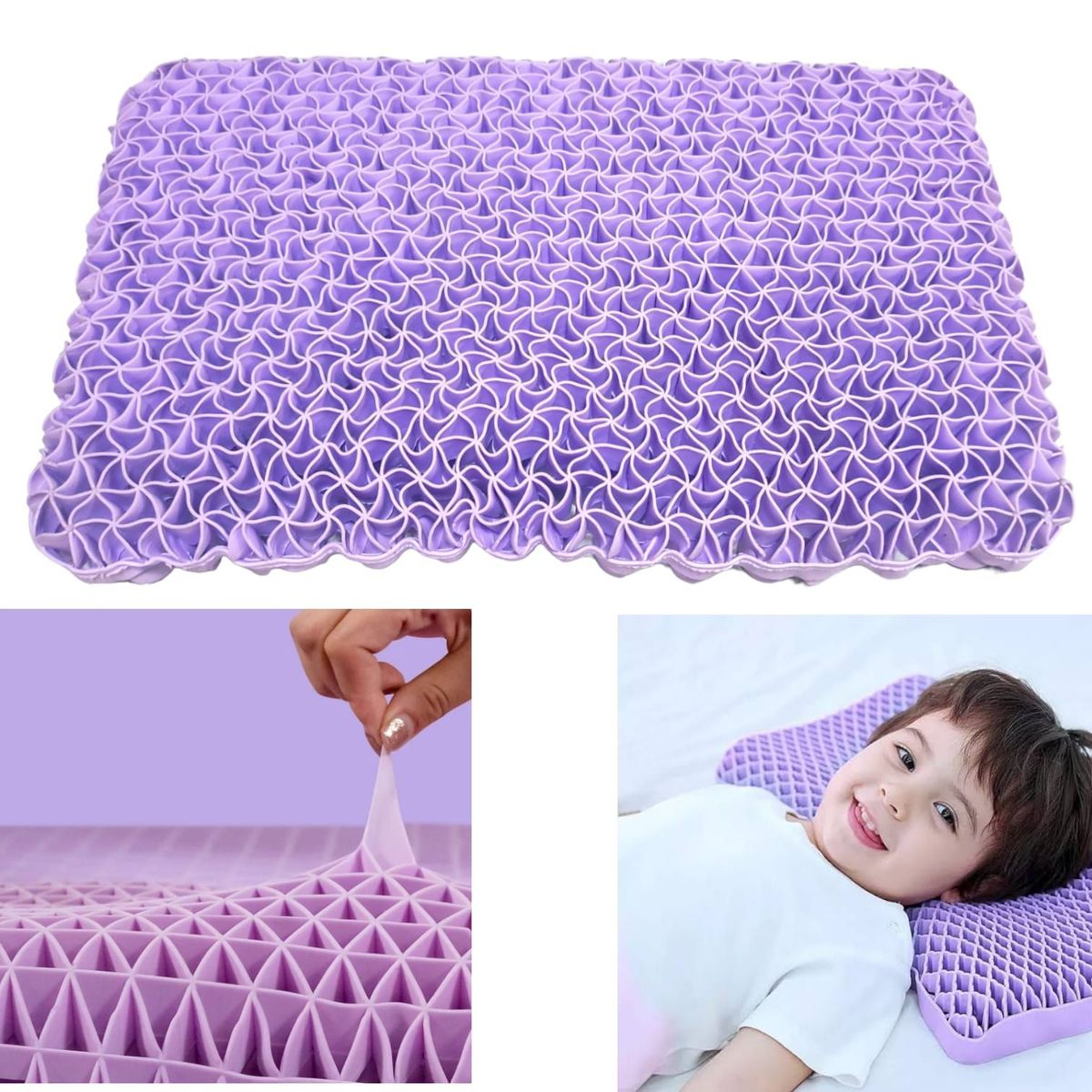 OEM - Almohada TPE para cuello con tecnología de Gel sin presión cervical