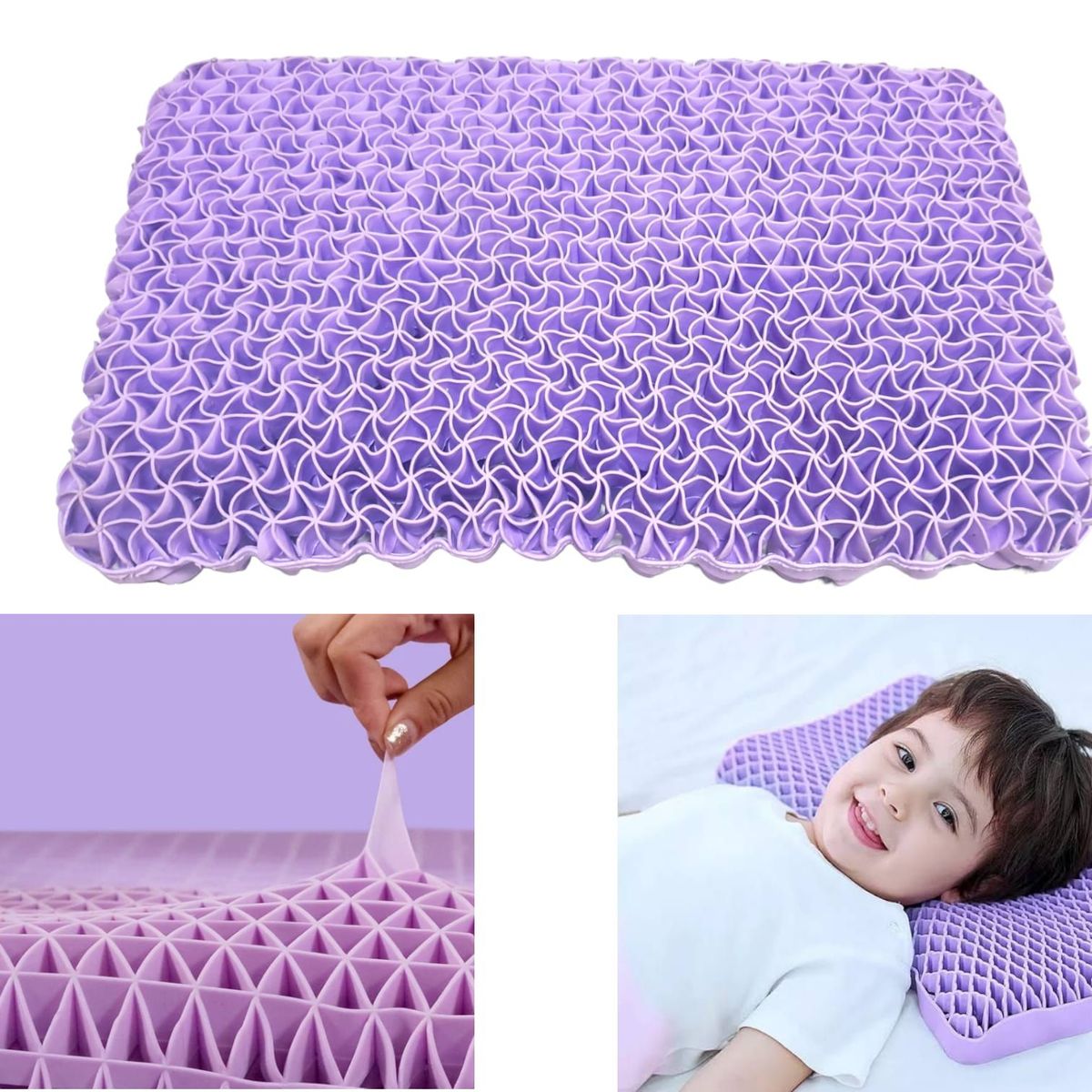 OEM - Almohada TPE para cuello con tecnología de Gel sin presión cervical