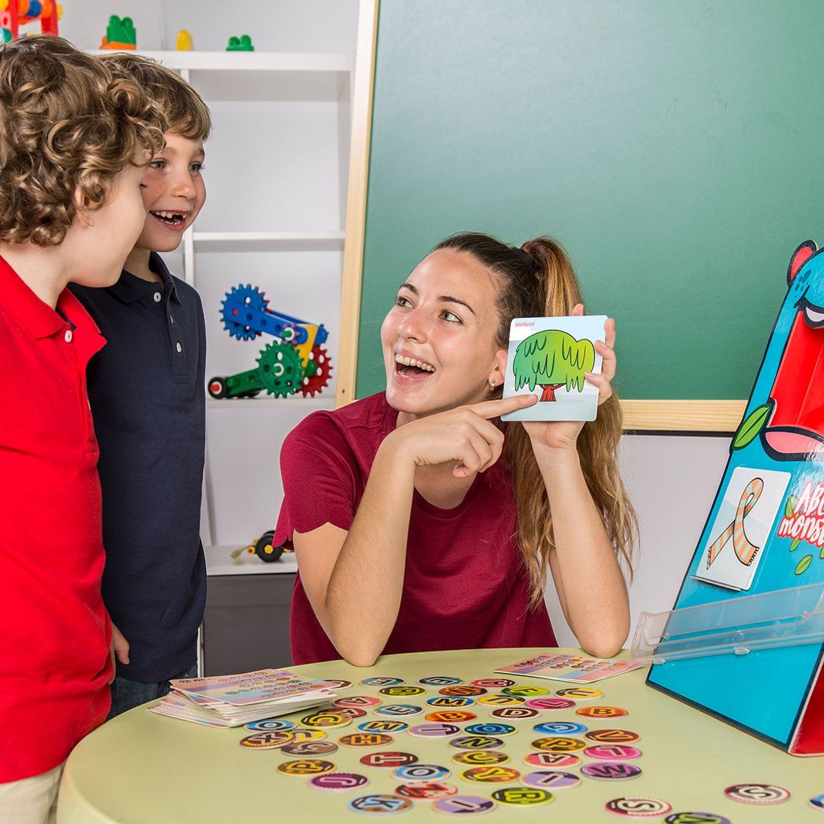 MINILAND - ABC MONSTER MINILAND JUEGO PARA FORMAR PALABRAS