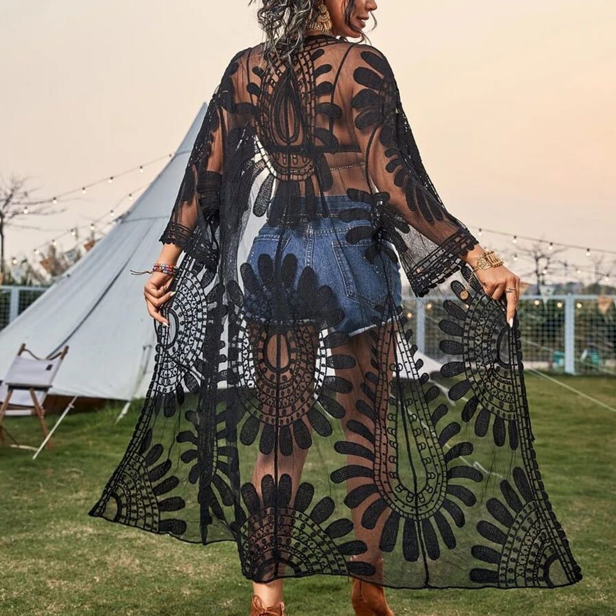 GENERICO - Salida De Playa Para Dama Jelena Noura Color Negro