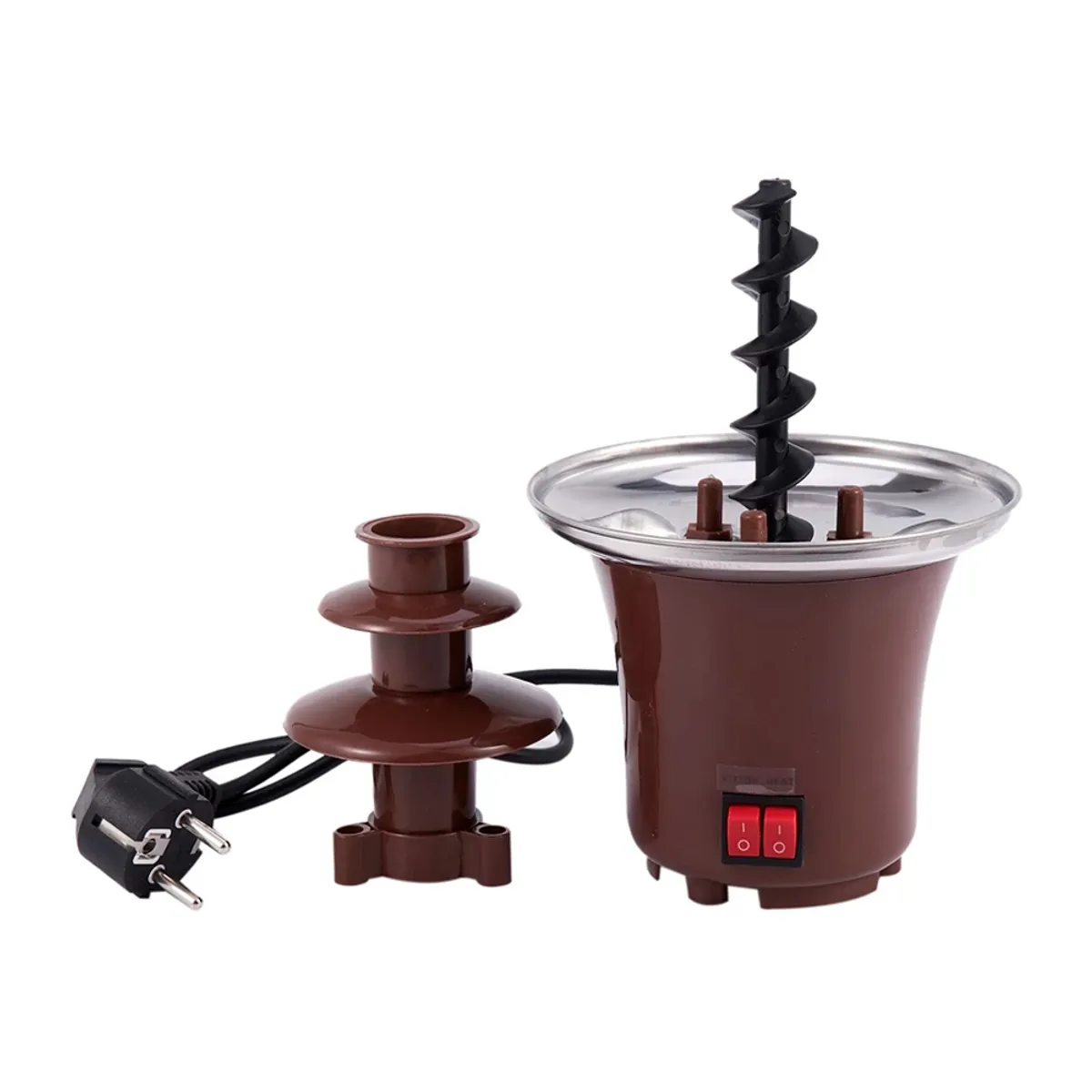 OEM - Fuente para Derretir Chocolate Electrico 3 Niveles Derretidor