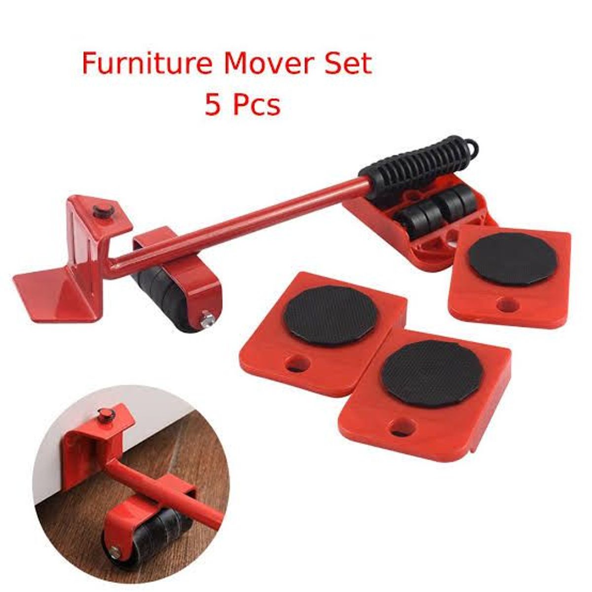 OEM - Juego de 4 Ruedas para Mover Deslizar Muebles Pesados