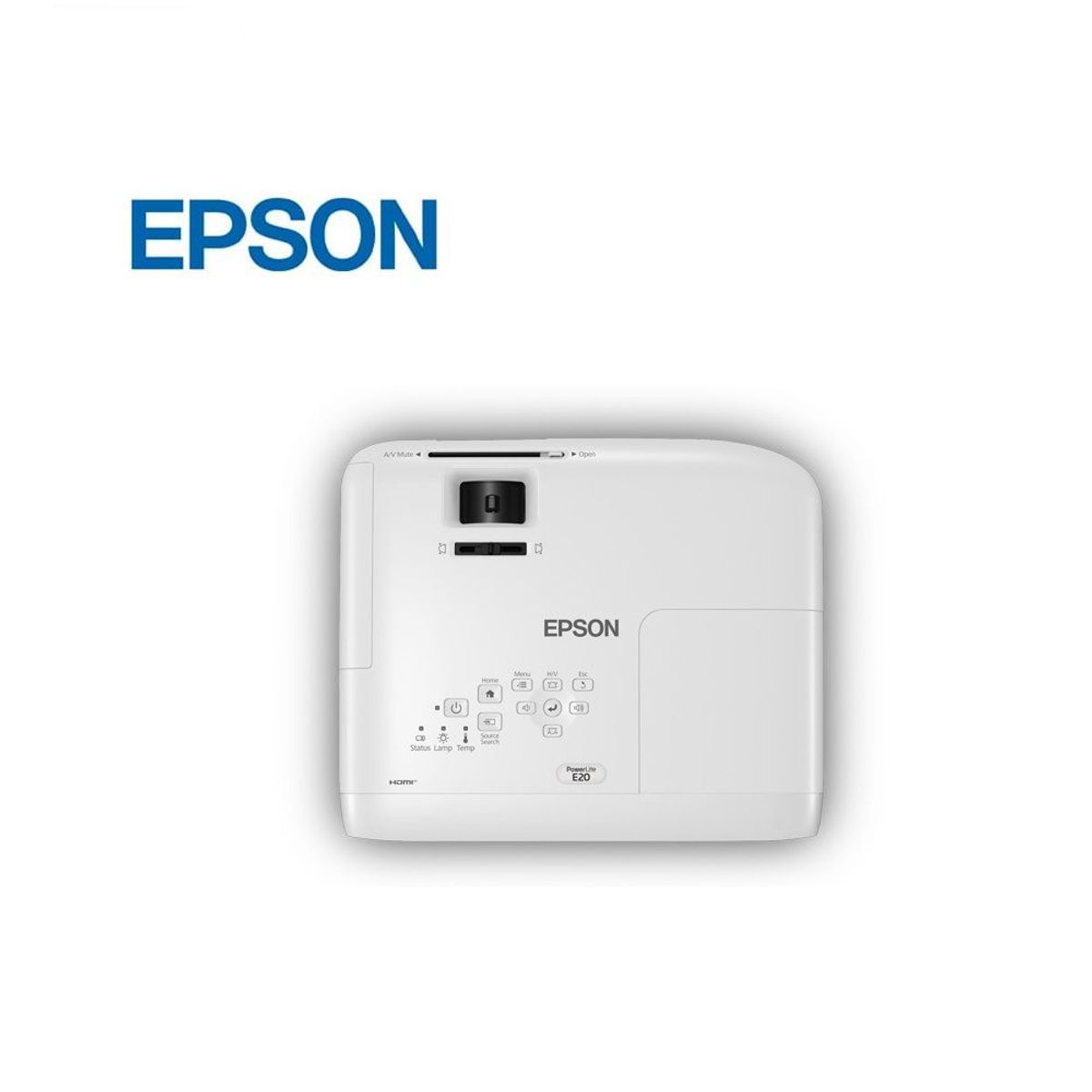 EPSON - Proyector Epson PowerLite E20, 3400 Lúmenes, 1024x768, XGA.