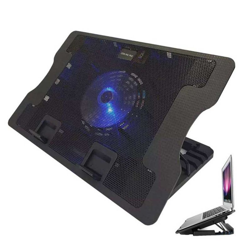 MEGIMPERU - Base para Laptop Cooler Pad 638b 17pulg con USB