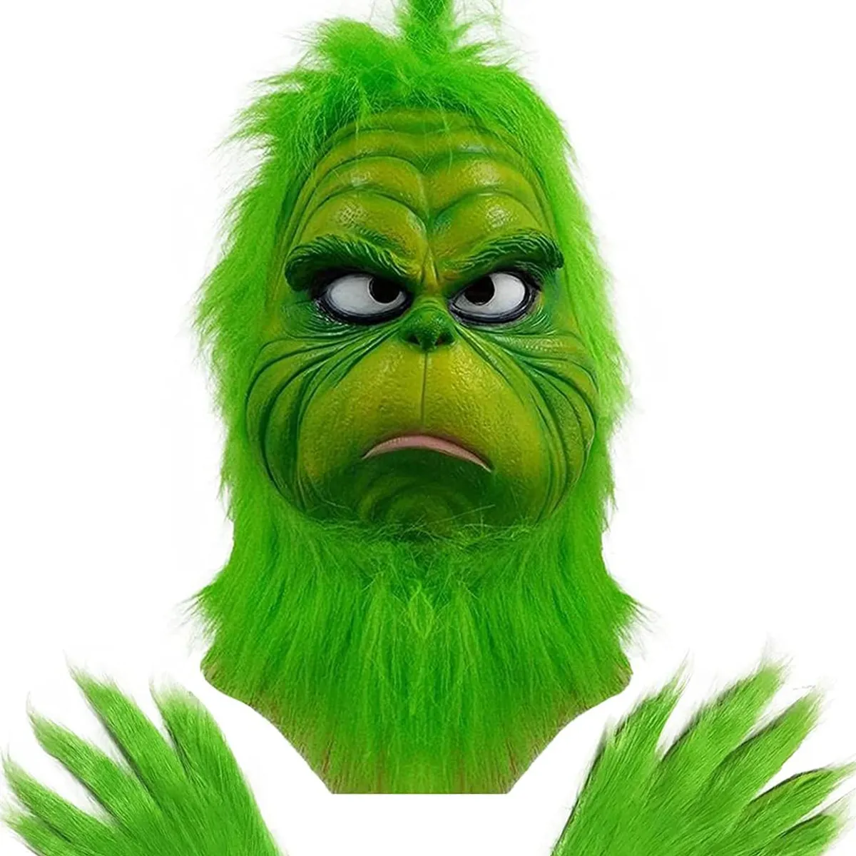 GENERICO - Máscara y Guantes de El Grinch