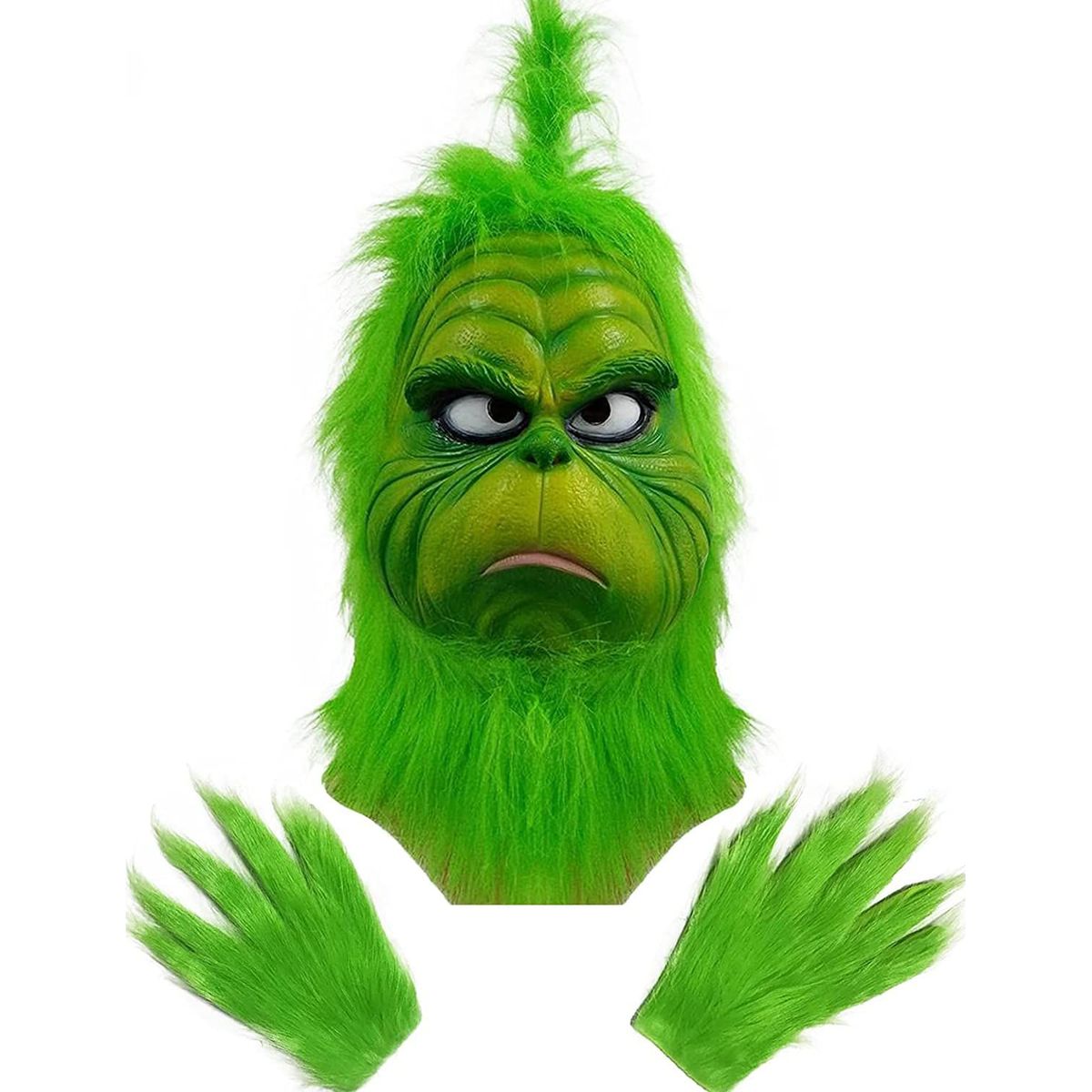 GENERICO - Máscara y Guantes de El Grinch
