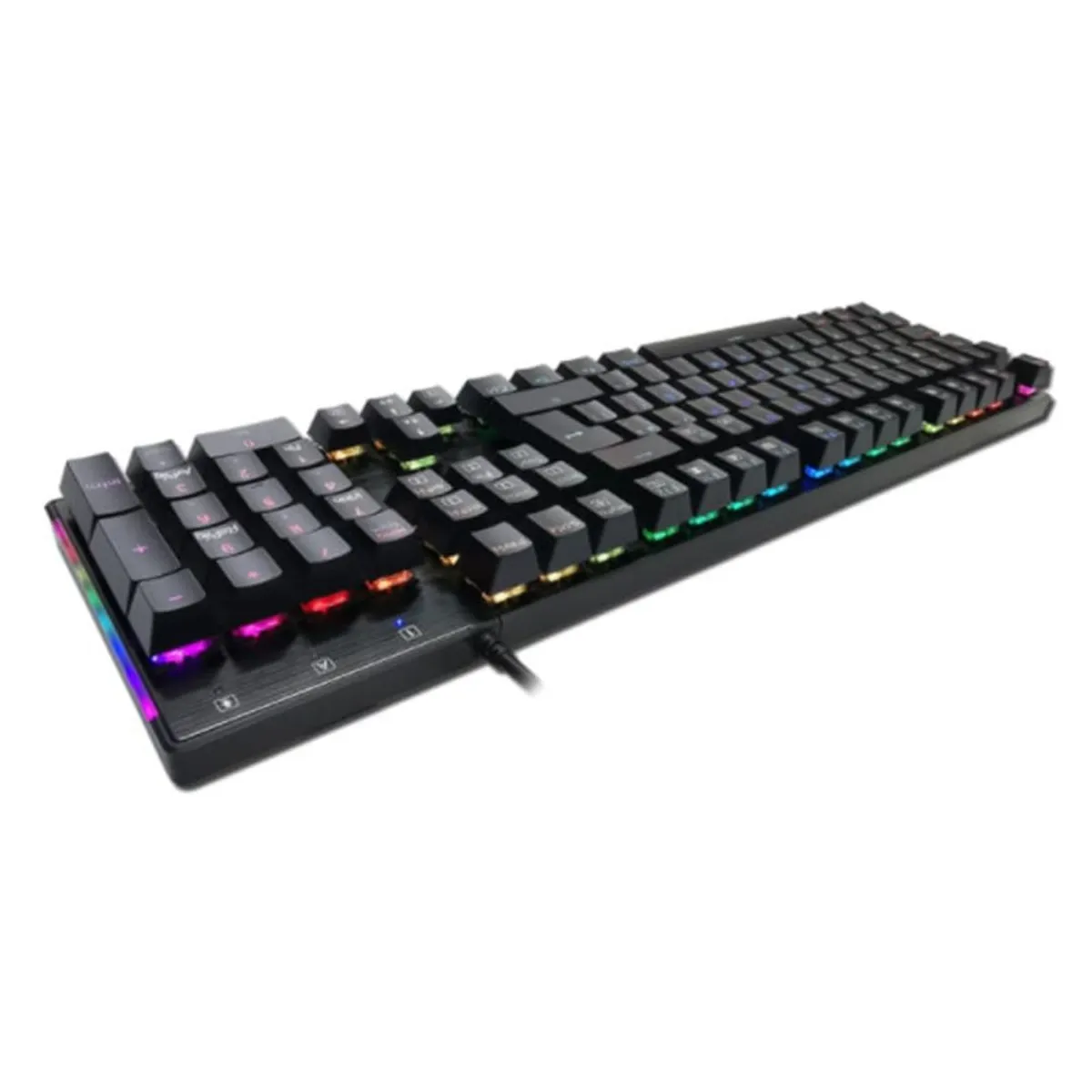 ANTRYX - TECLADO MECANICO ANTRYX CHROME STORM MK850 SWITCH ROJO