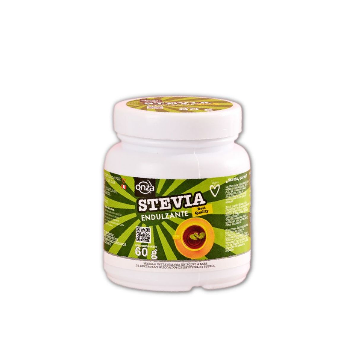 ONZA - Stevia en polvo Onza pote 60g