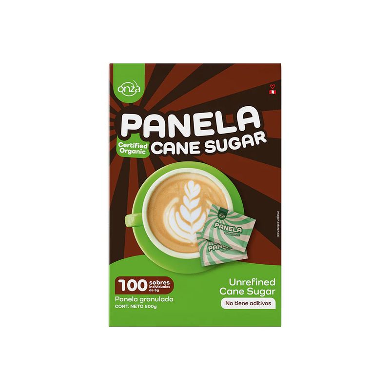ONZA - Panela orgánica Onza caja x 100 sobres
