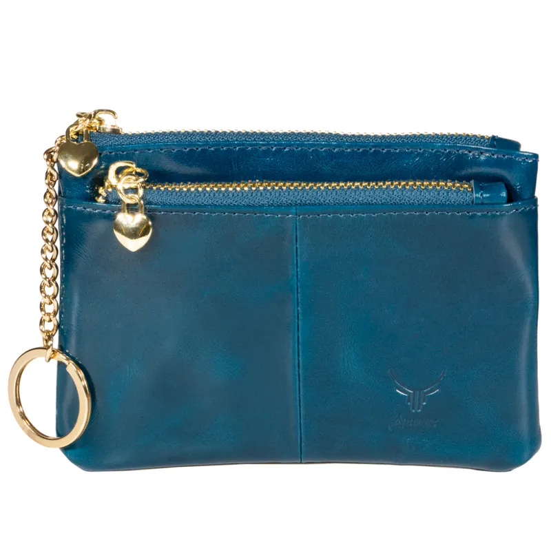 ARMUZ - Monedero de cuero genuino.  Love 2039 Mujer