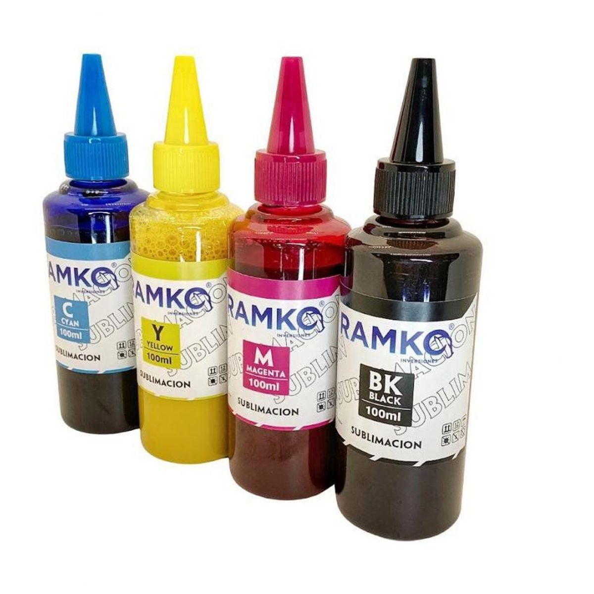 RAMKO - Pack de tintas para  sublimación marca ramko