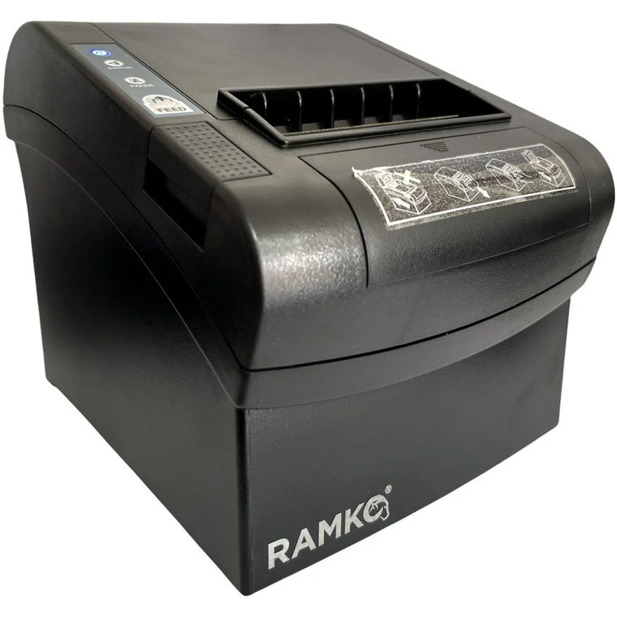 RAMKO - Impresora termica para ticket pos 80mm wifi ramko zy-806 negro