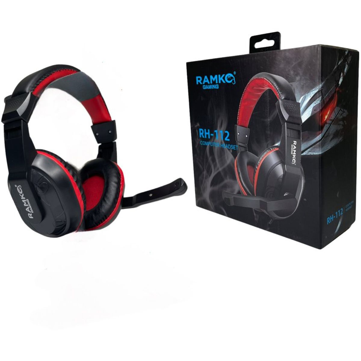 RAMKO - Audífonos gaming ramko rh112 tipo vincha con micrófono