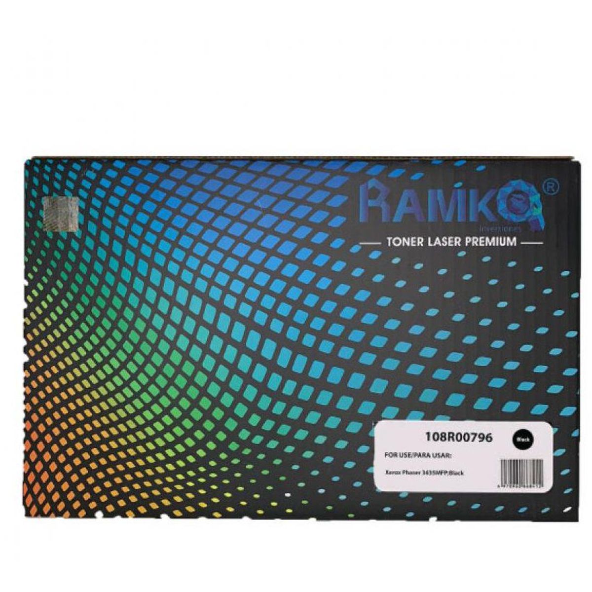 RAMKO - Toner compatible ramko para xerox 108r00796 / 3635 nuevo importado