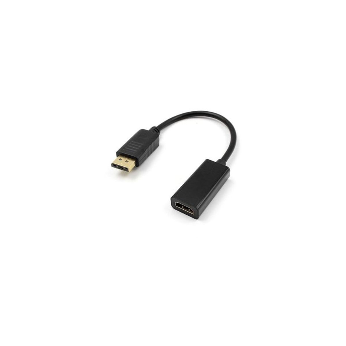 RAMKO - Adaptador displayport a hdmi 4k masculino femenino
