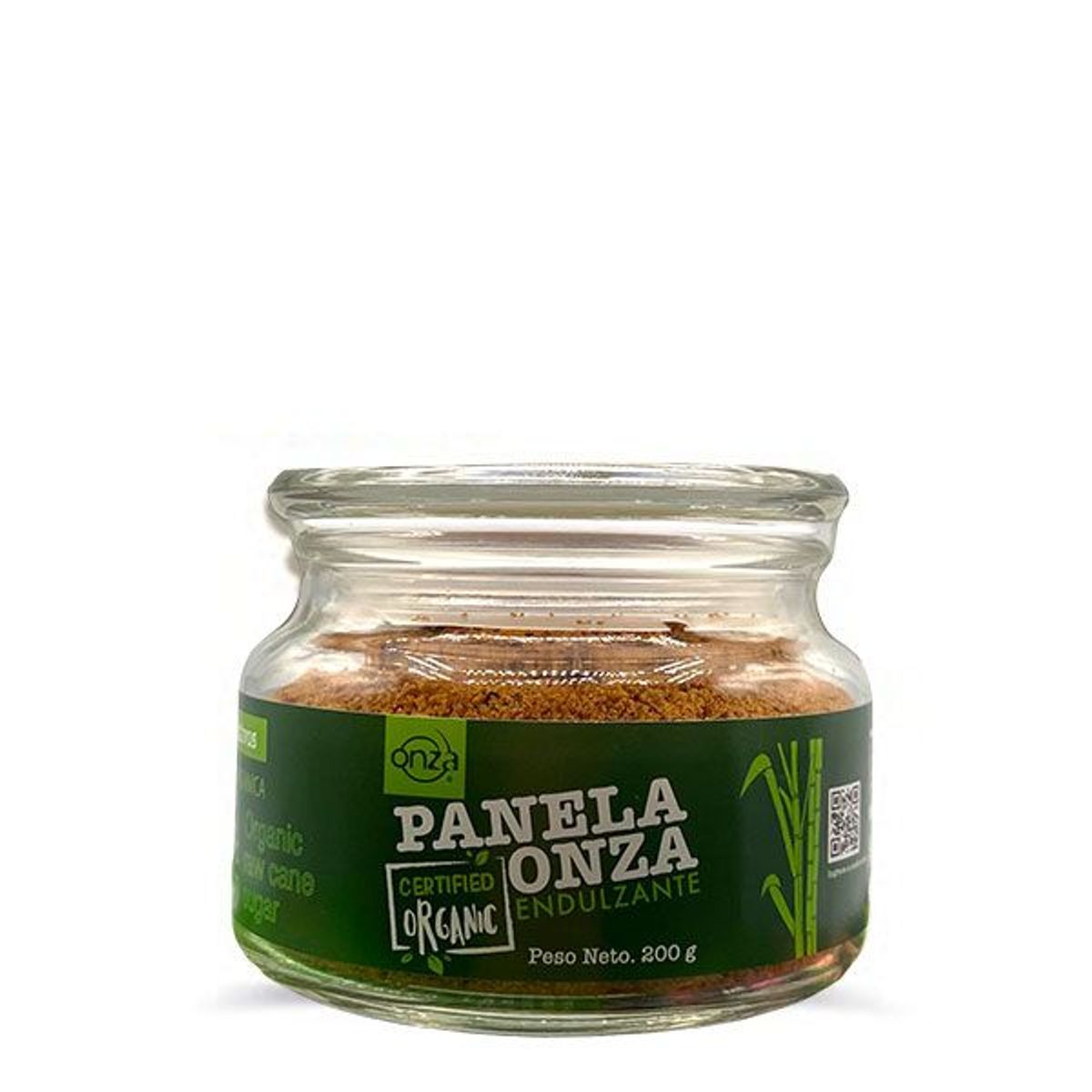 ONZA - Panela Orgánica Onza pote 200g