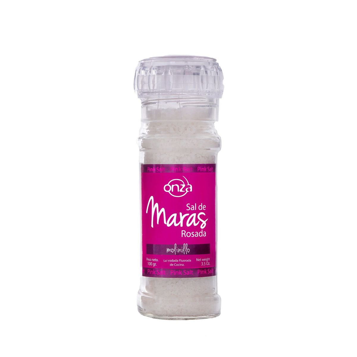 ONZA - Sal de Maras rosada Onza molinillo 100g