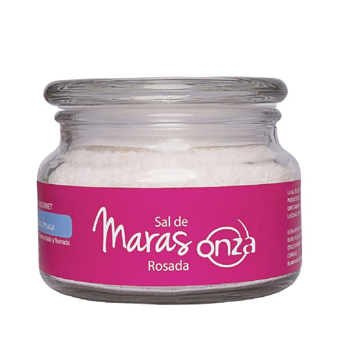 ONZA - Sal de Maras gruesa Onza pote vidrio 400g