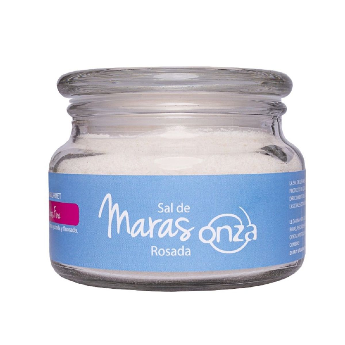 ONZA - Sal de Maras fina Onza pote vidrio 400g