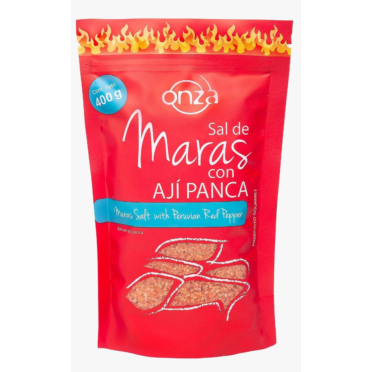ONZA - Sal de Maras con Ají Panca Onza doypack 400g