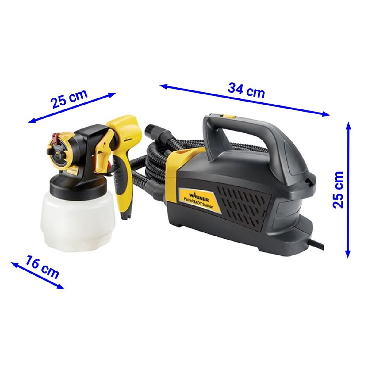 WAGNER - Combo Pistola para Pintar PR STATION + Pistola de Calor FURNO 300