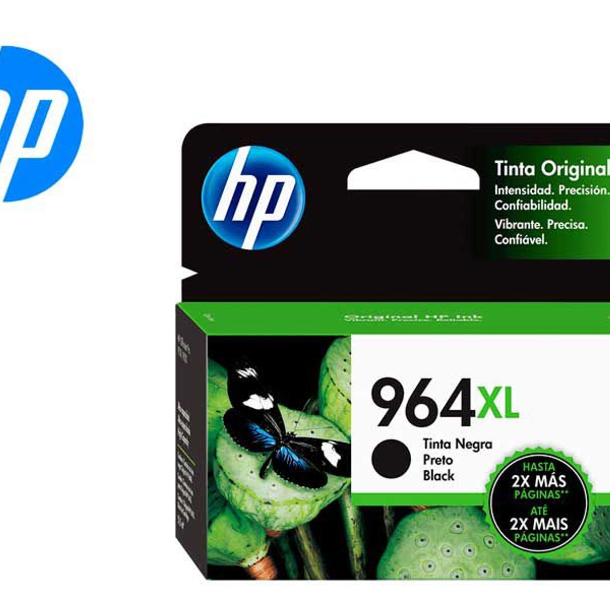 HP - TINTA HP 3JA57AL (964XL) NEGRO (9010/9020) 2,000 PGS