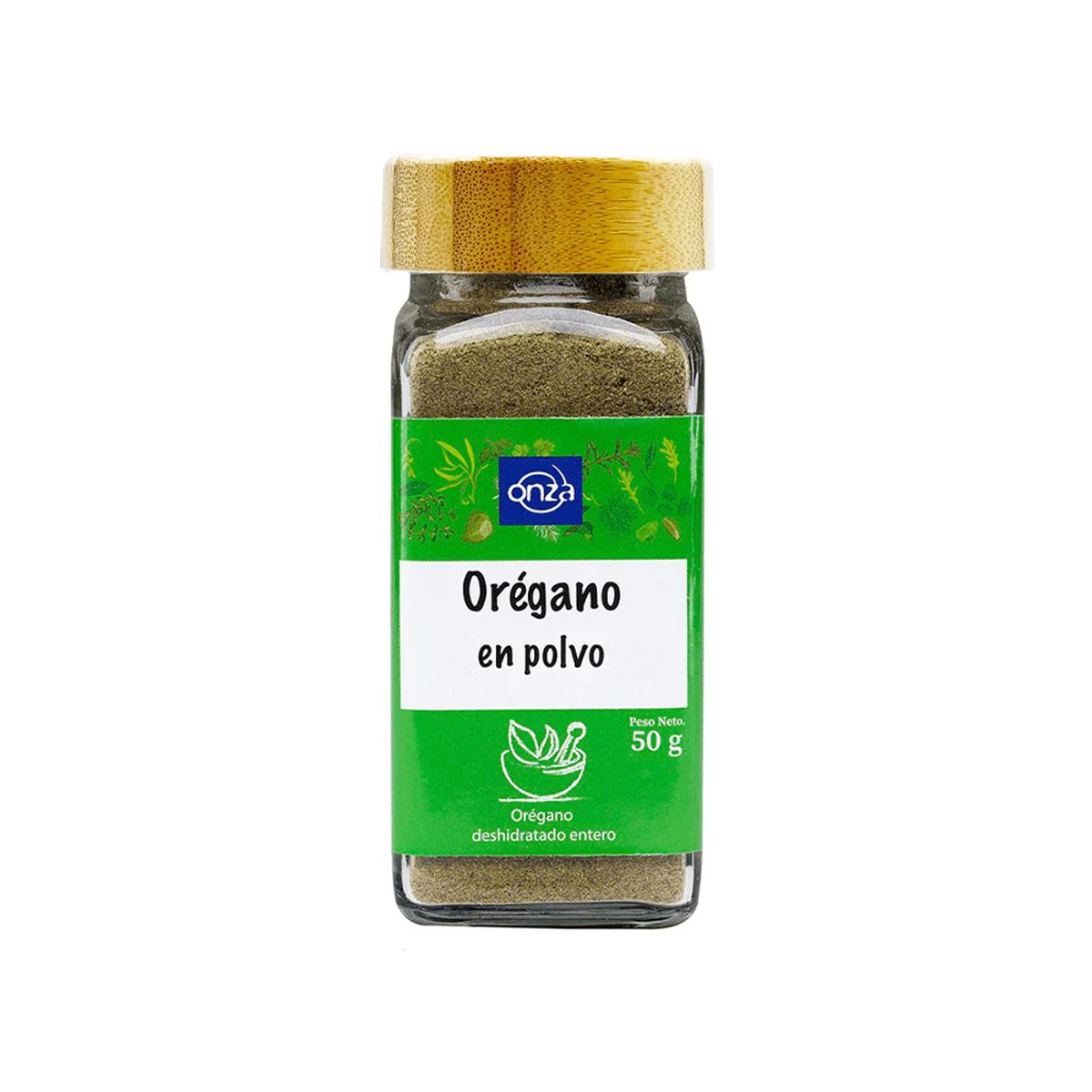 ONZA - Orégano molido Onza pote vidrio 40g
