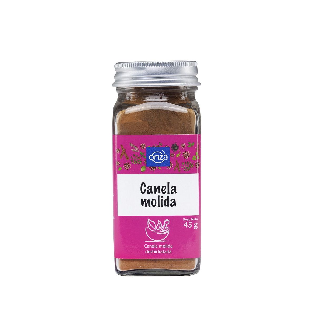 ONZA - Canela molida Onza pote vidrio 45g