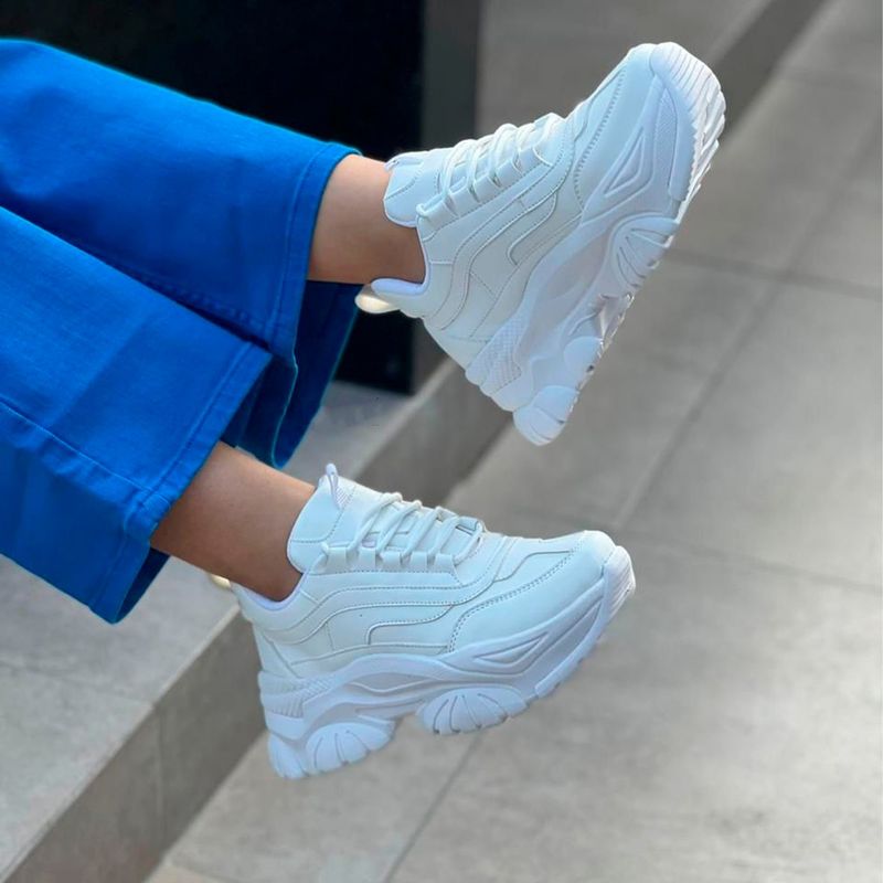 GENERICO - 088L-52 Zapatilla Mujer Queen Blanco