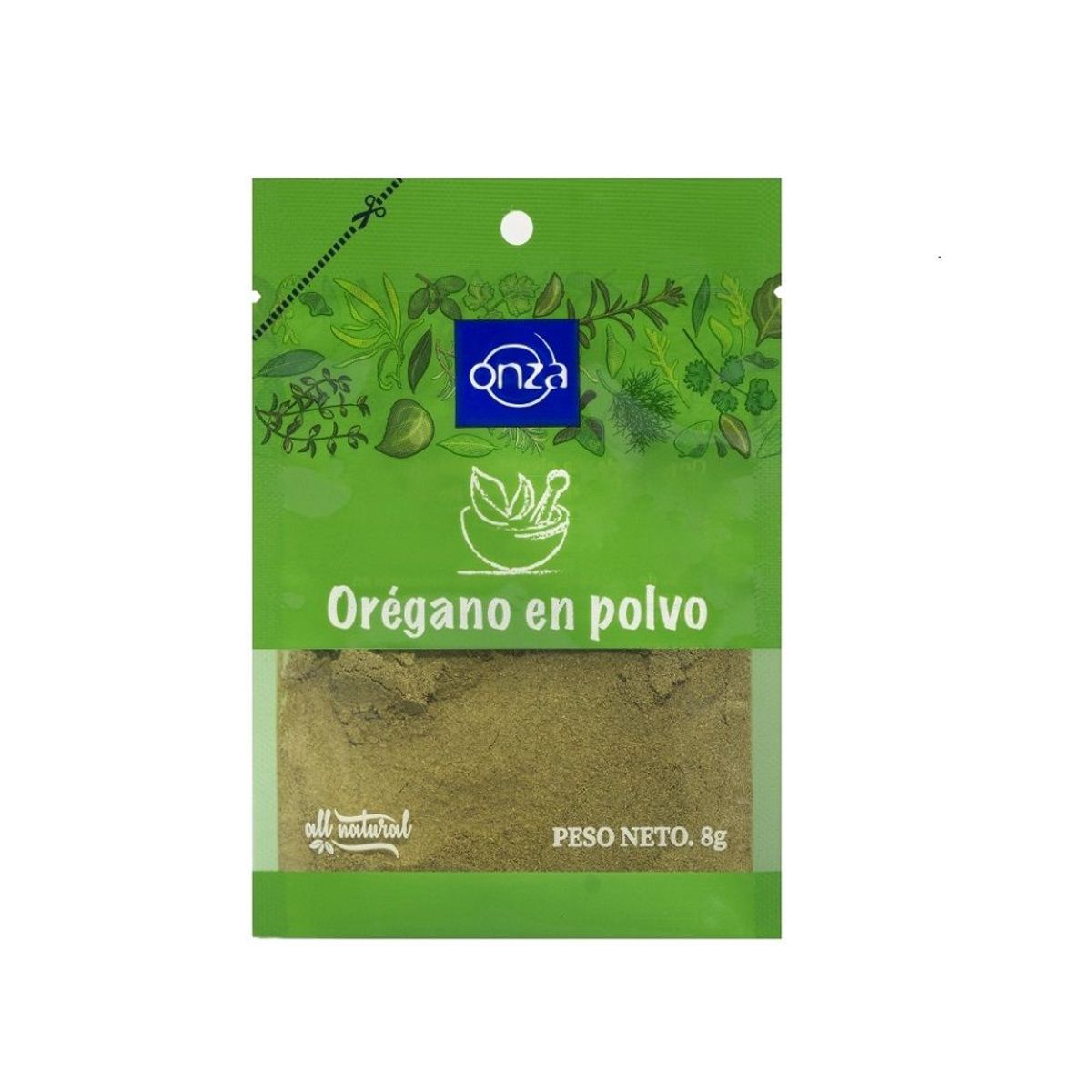 ONZA - Orégano molido Onza sobre 8g