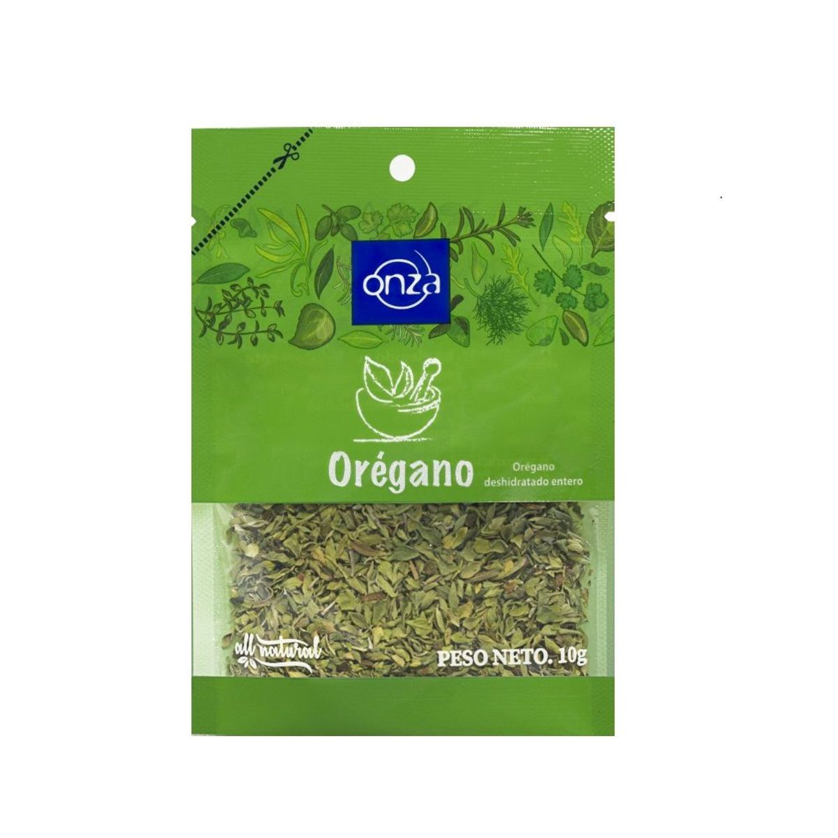 ONZA - Orégano entero Onza sobre 10g