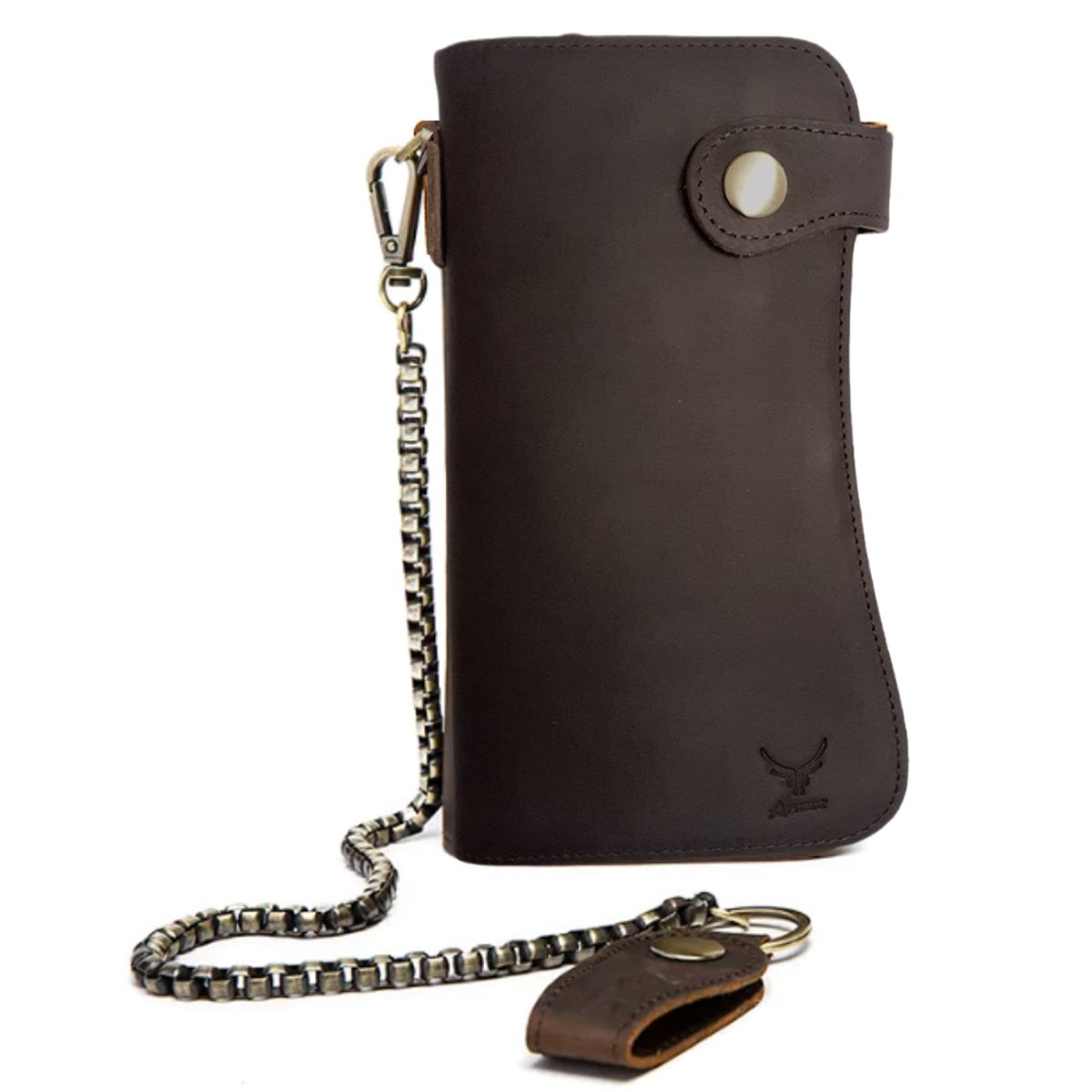 ARMUZ - Billetera de Cuero Vacuno de Alta Gama RFID 8810 RFID