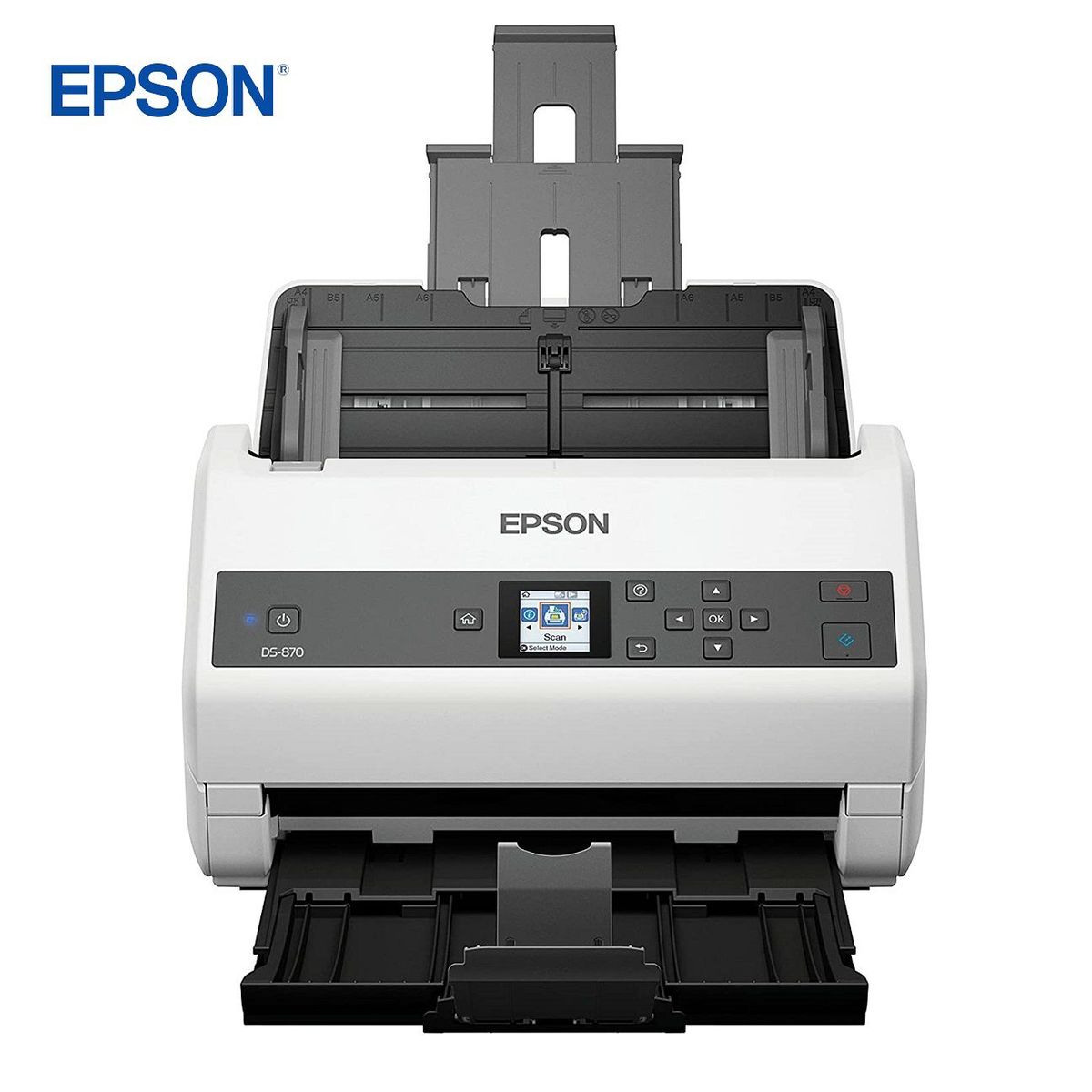 EPSON - Escáner Epson WorkForce DS-870, 600dpi, 65 ppm / 130 ipm, ADF.