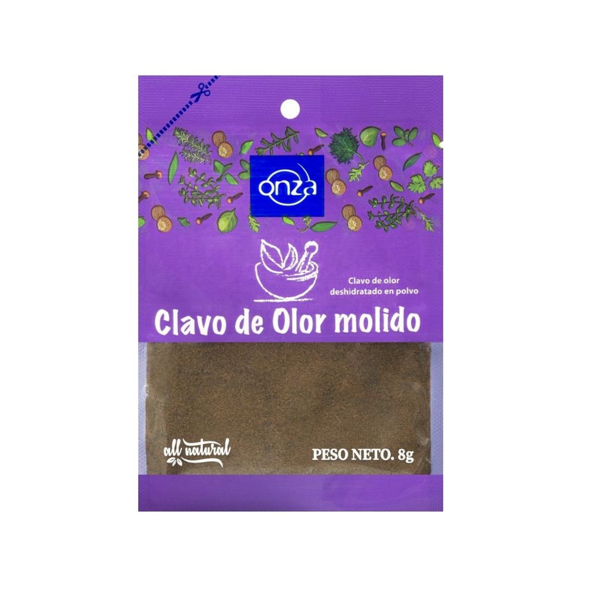 ONZA - Clavo de olor molido Onza sobre 8g