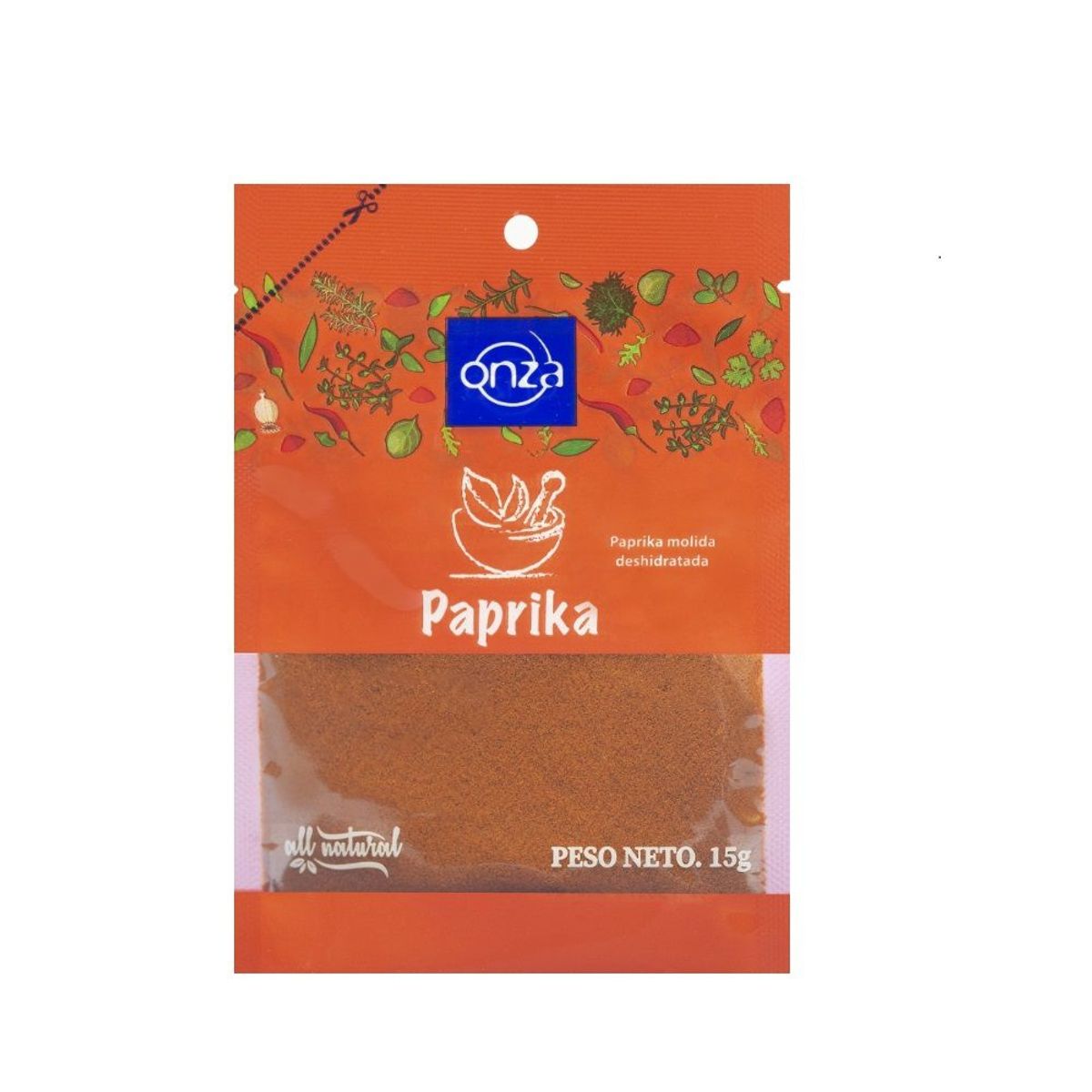 ONZA - Paprika Onza sobre 15g