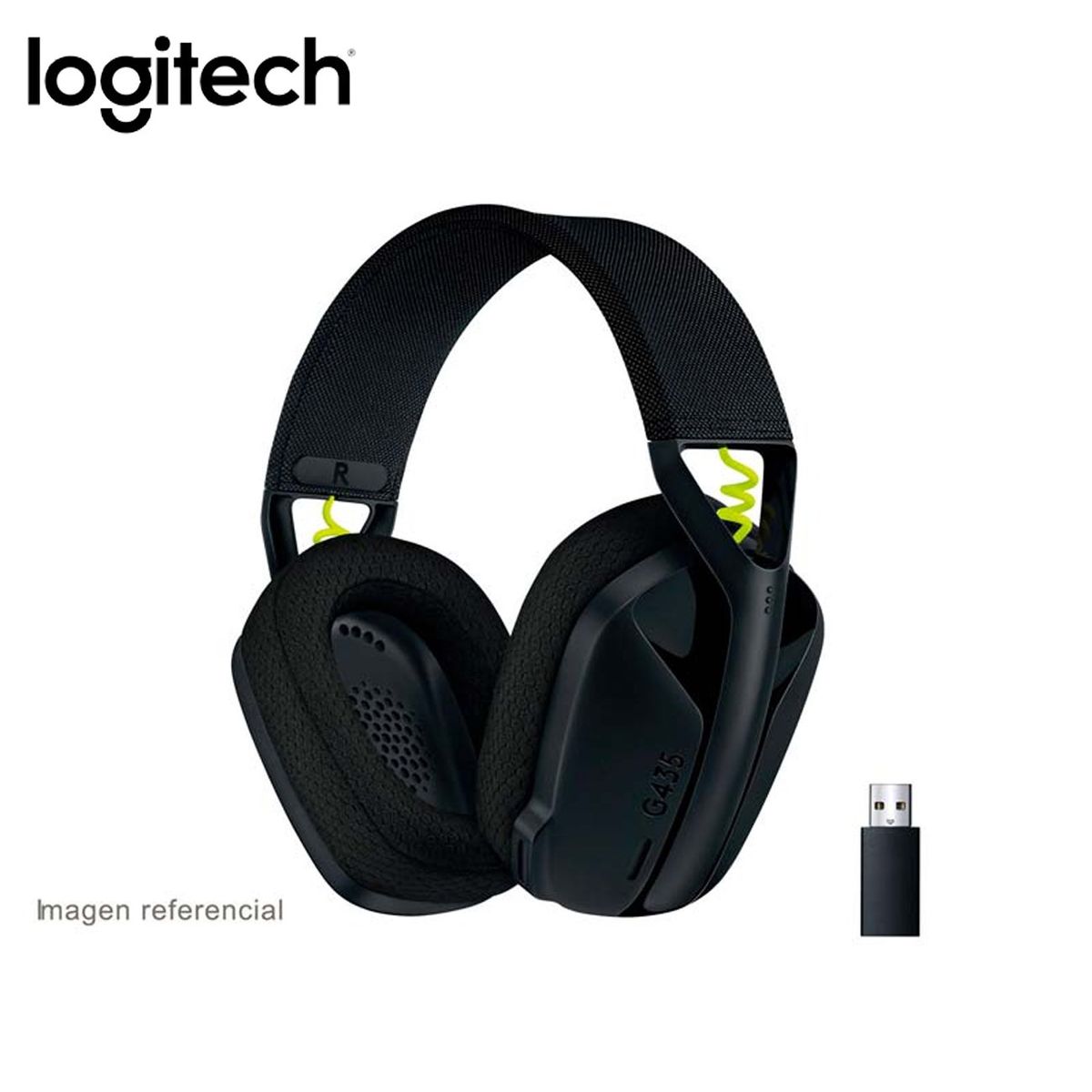 LOGITECH - Audifono Logitech G435 Bluetooth Negro