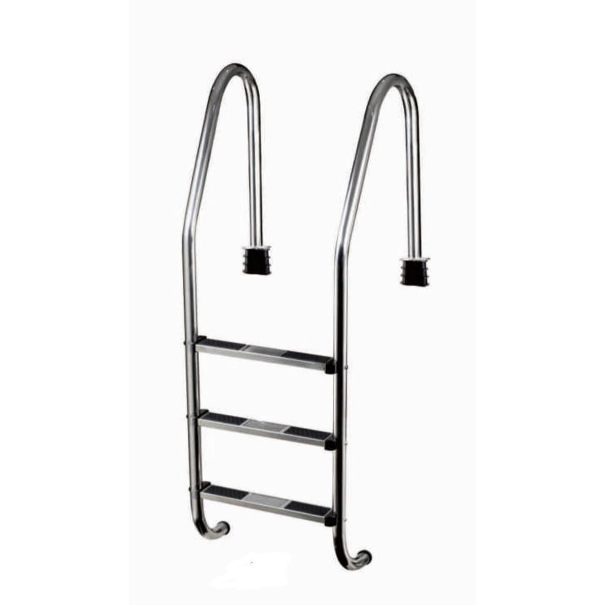 GENERICO - Escalera para Piscina 3 Pasos Acero Inoxidable