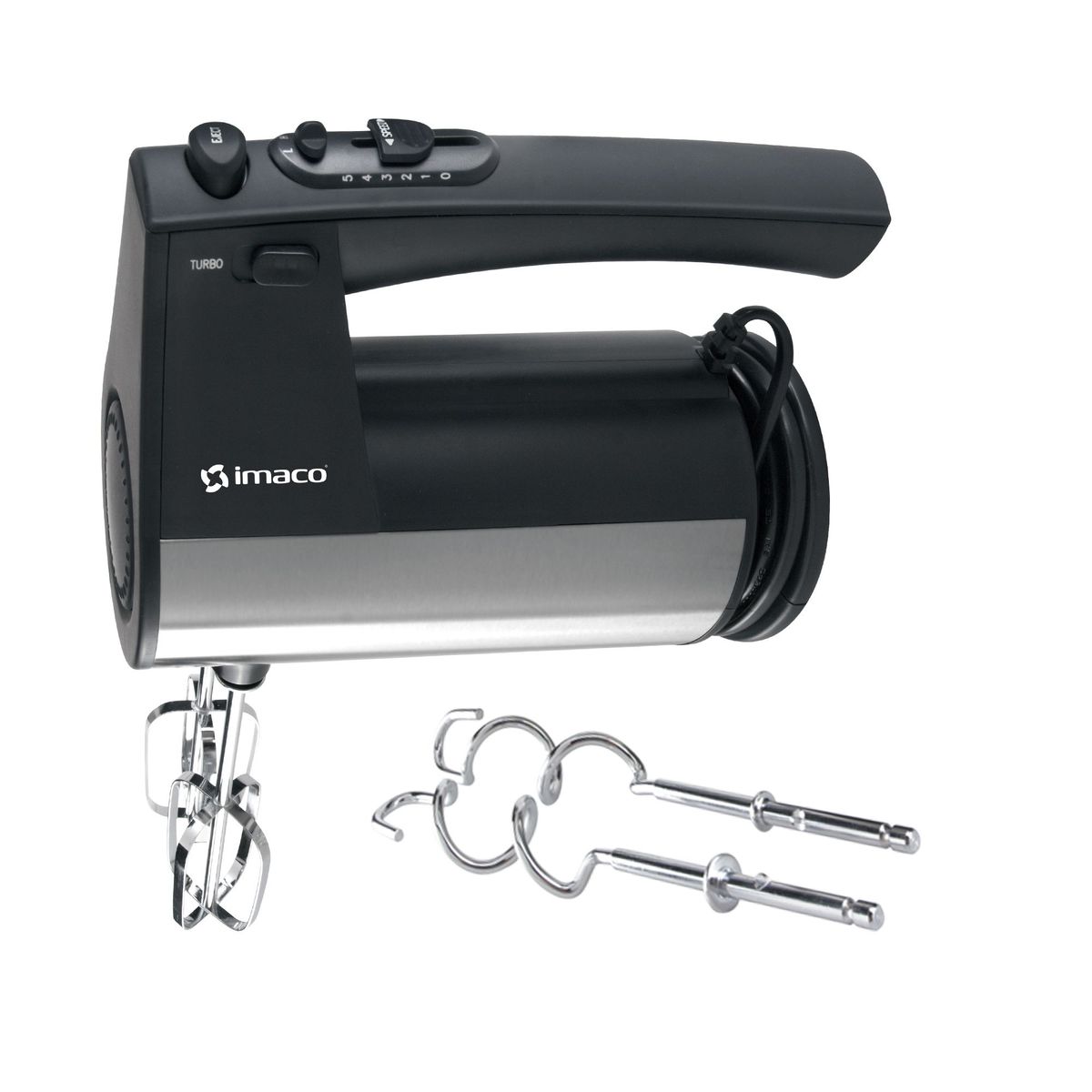 IMACO - Batidora manual acero inox 500w imaco hm500i