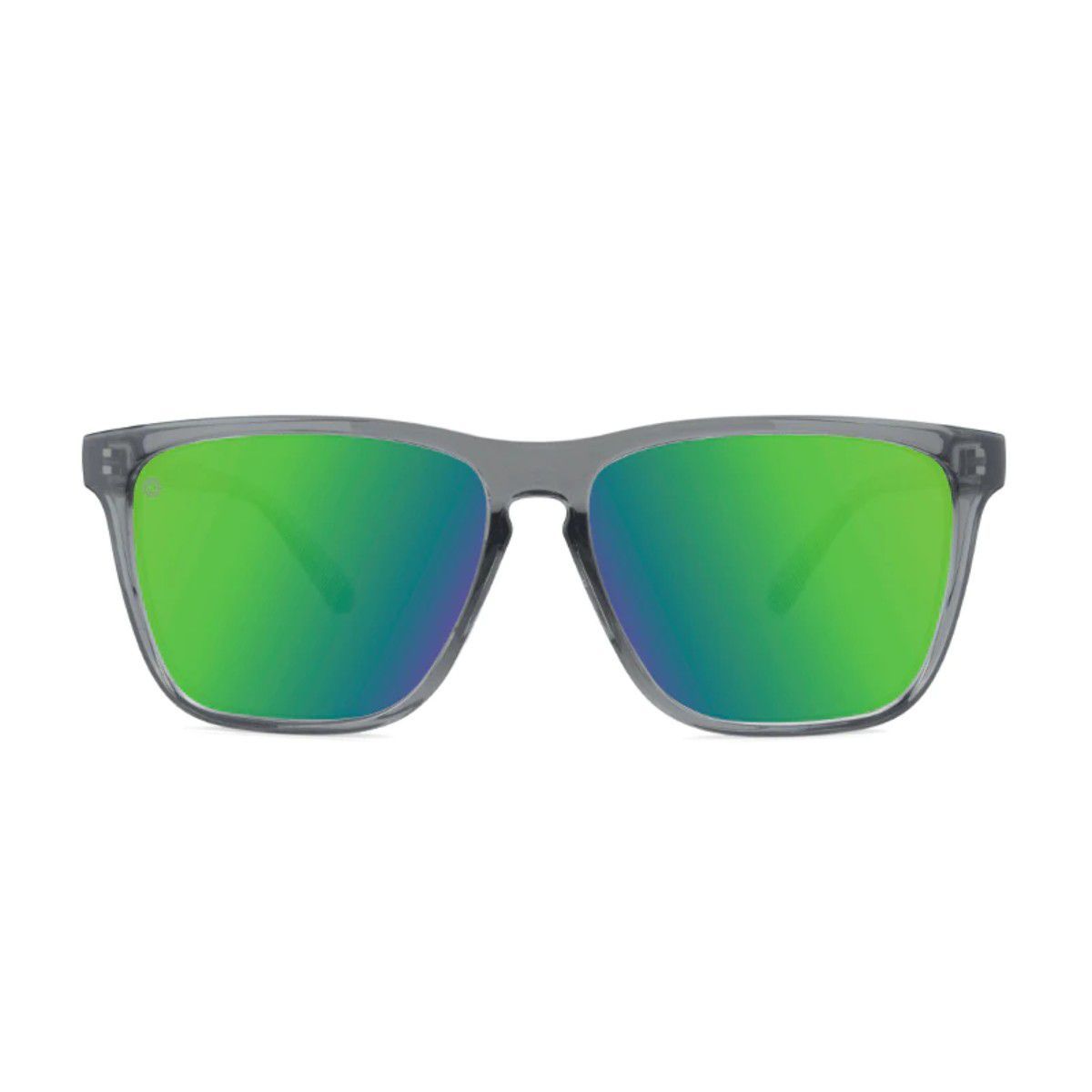 KNOCKAROUND - Lentes de Sol Knockaround Clear Grey  Green Moonshine Fast Lanes Sport