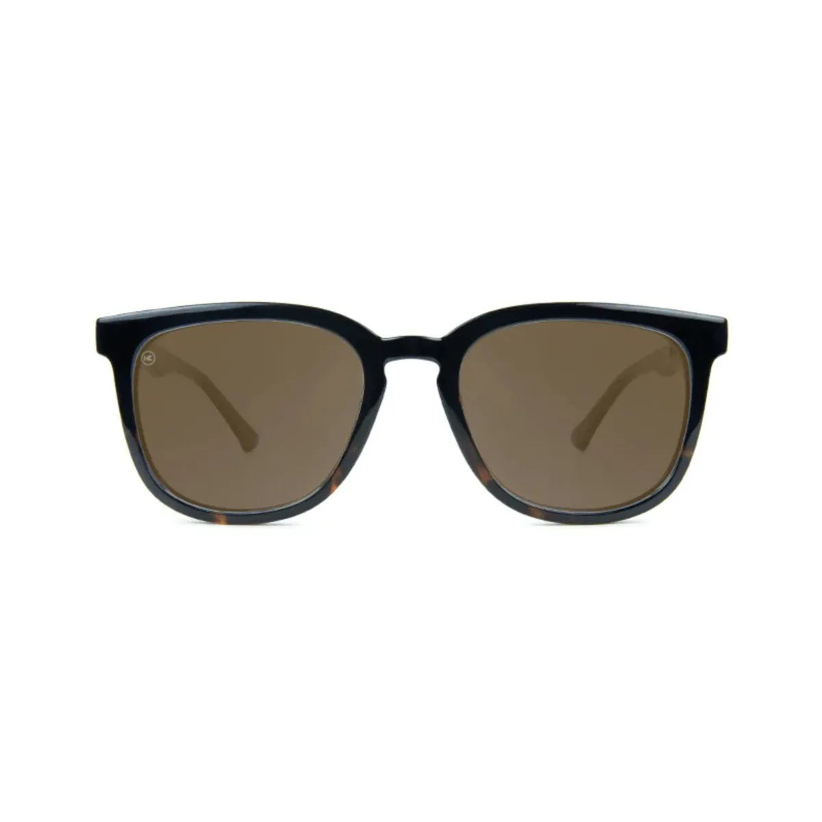 KNOCKAROUND - Lentes de Sol Knockaround Glossy Black and Tortoise Shell Fade  Amber Paso Robles