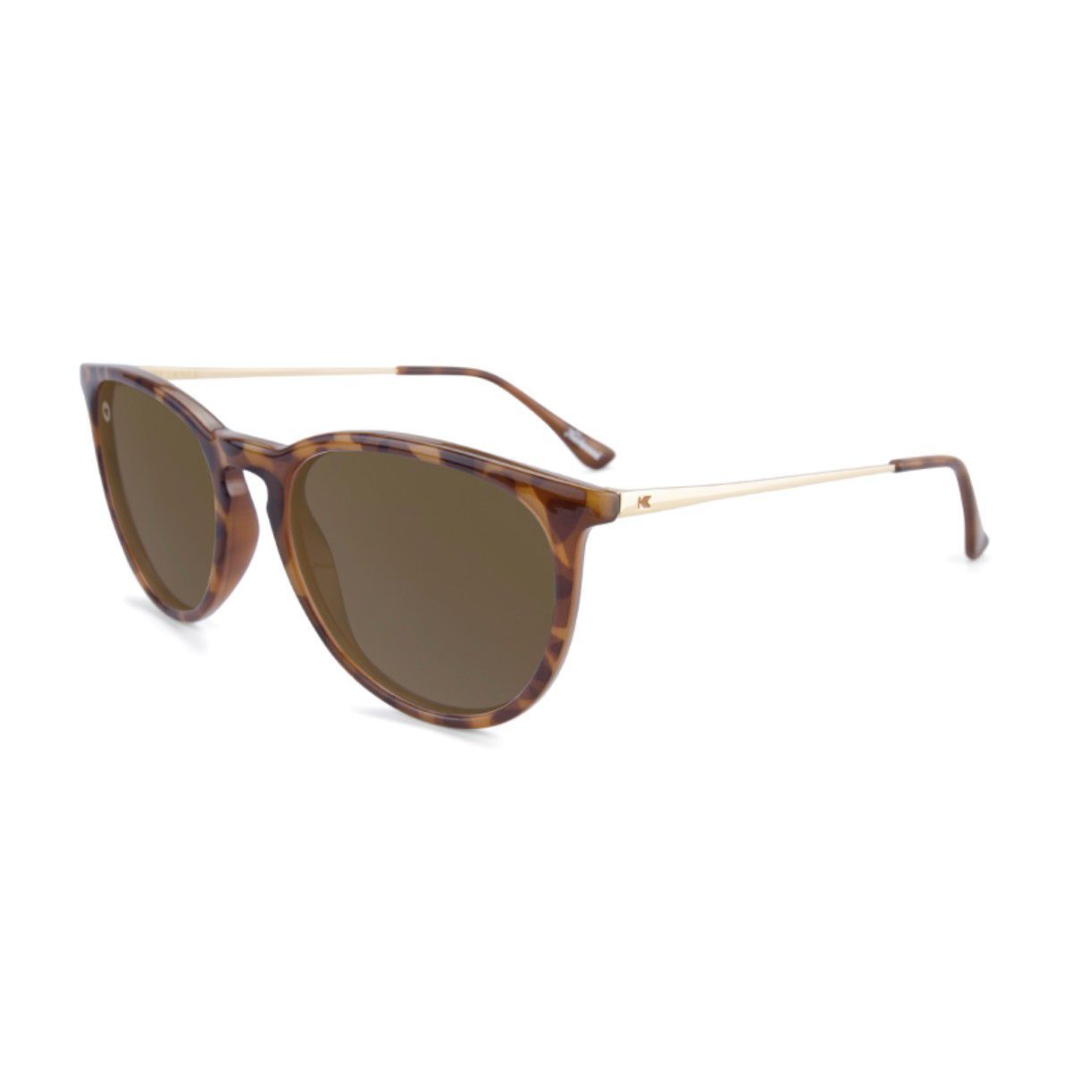 KNOCKAROUND - Lentes de Sol Knockaround Glossy Blonde Tortoise Shell  Amber Mary Janes