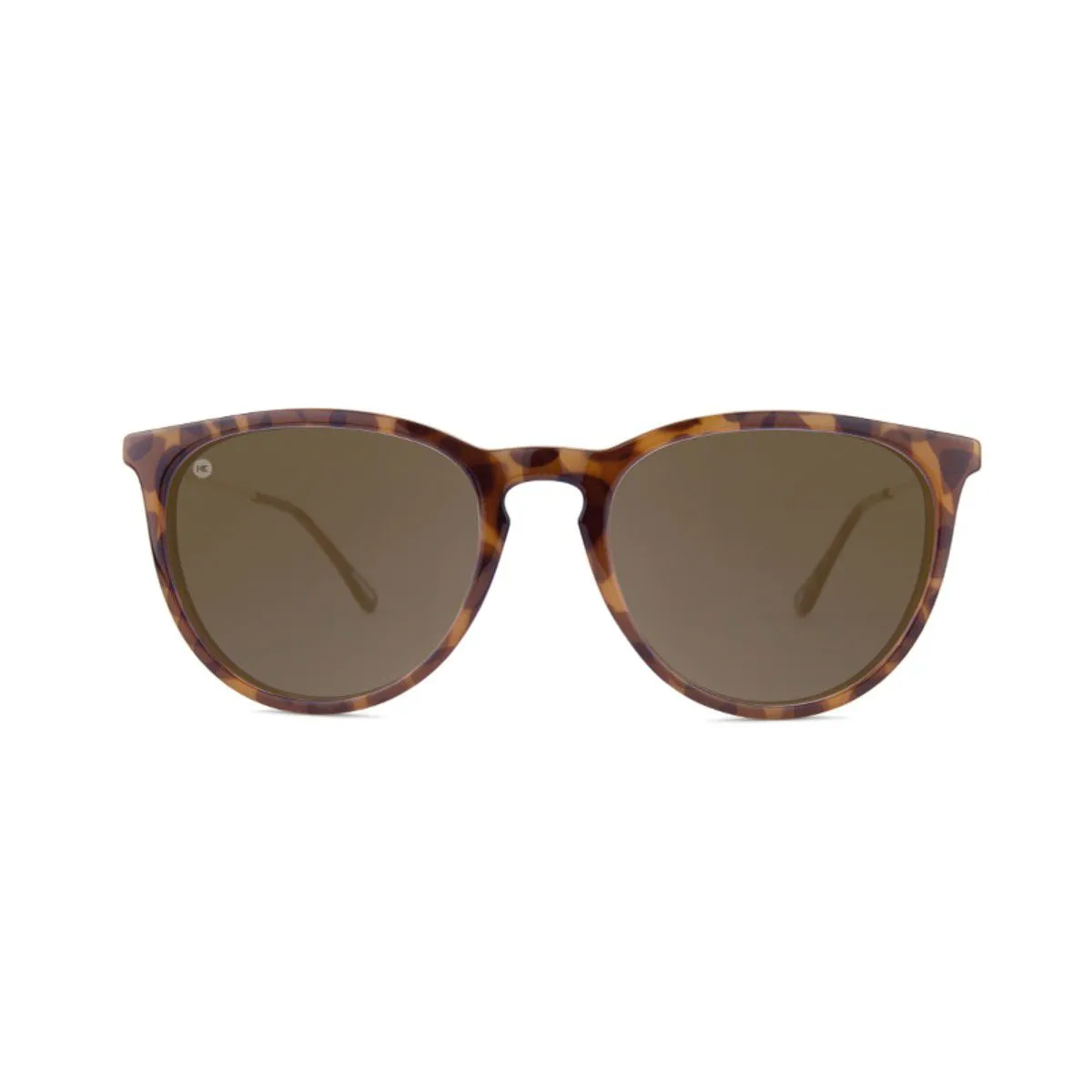 KNOCKAROUND - Lentes de Sol Knockaround Glossy Blonde Tortoise Shell  Amber Mary Janes